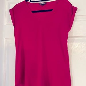 XS express red blouse